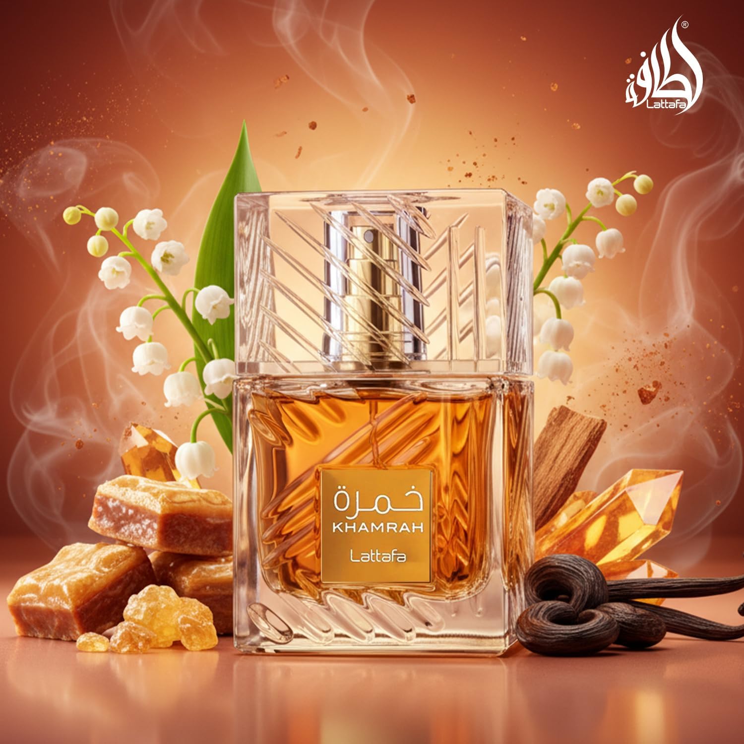 Khamrah with floral and amber accents
