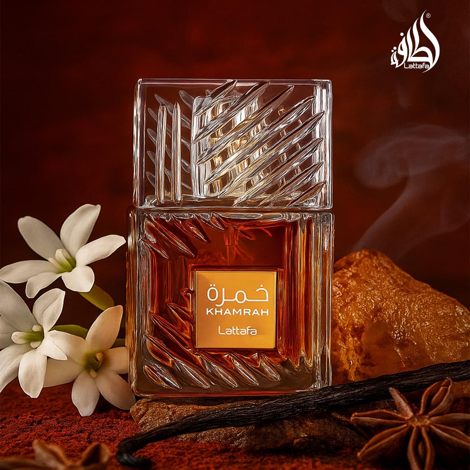 Khamrah with tuberose and spices